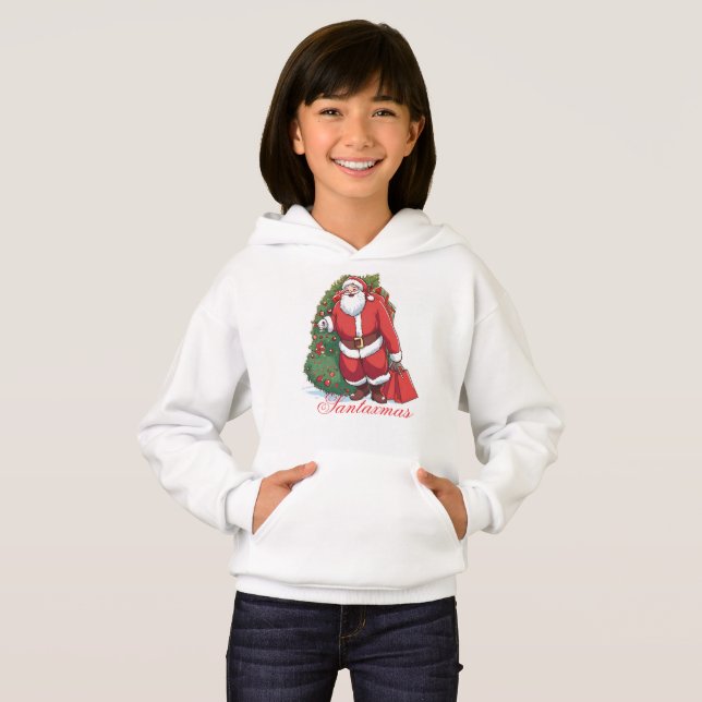 Weihnachten bereit hoodie (Vorne ganz)