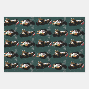 Weihnachten Bernese Mountain Dog Geschenkpapier Set