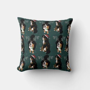 Weihnachten Bernese Mountain Dog Kissen