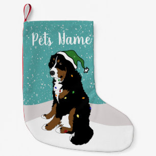 Weihnachten Bernese Mountain Dog Kleiner Chris Weihnachtsstrumpf