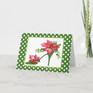 Weihnachten beschuht Gruß-Karte