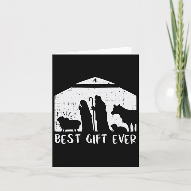 Weihnachten Bestes Geschenk Weihnachten Weihnachte Karte (Vorderseite)
