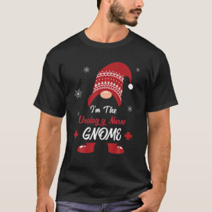 Weihnachten bin ich die Urologie Nurse Gnome Nursi T-Shirt