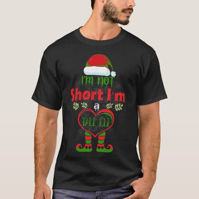 Weihnachten bin ich nicht Kurz, ich bin ein großer T-Shirt (Vorderseite)