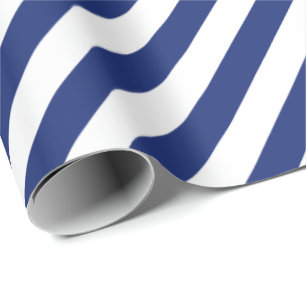 Weihnachten Blau weiße Streifen Weihnachten Weihna Geschenkpapier