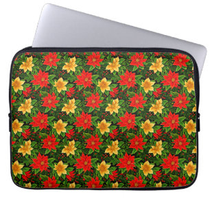 Weihnachten Blume Nahtloses Muster-69956 Laptopschutzhülle
