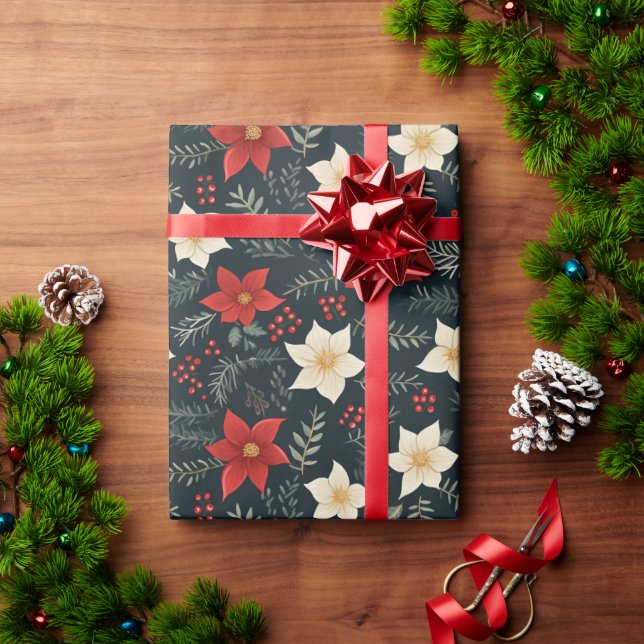 Weihnachten Blumenkohl-Geschenk Wrap Geschenkpapier (Feiertagsgeschenk)