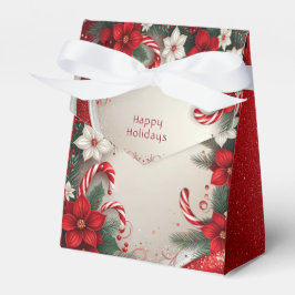 Weihnachten Blumenstrauß Canes Holiday Geschenkbox Geschenkschachtel