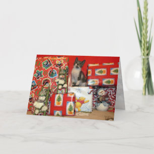 Weihnachten Bobs - Katze / Kitten