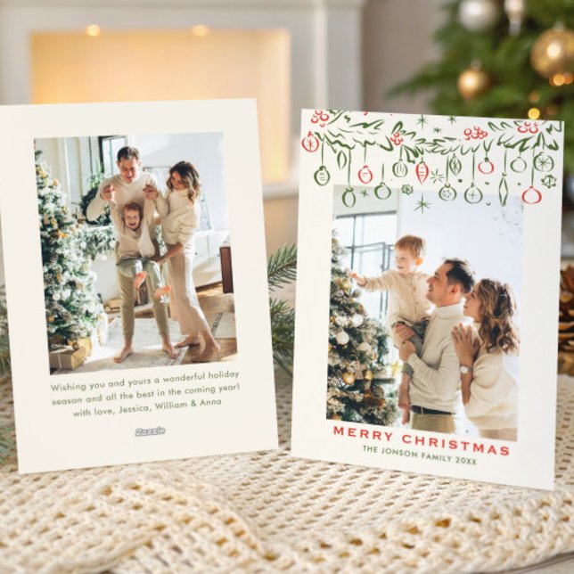 Weihnachten Boho Beige Bow Ribbon 2 Foto (Von Creator hochgeladen)