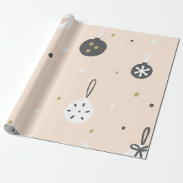 Weihnachten Boho Modernes Vintages Wrackpapier Geschenkpapier