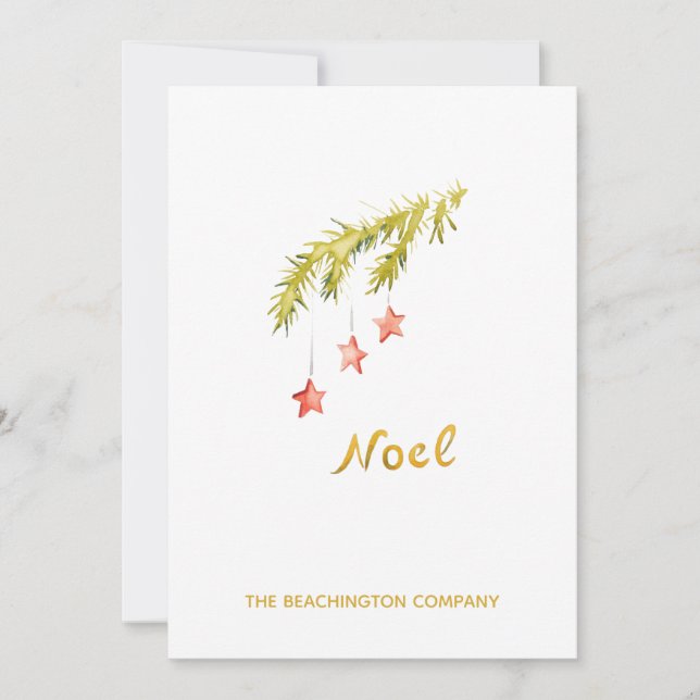 *~* WEIHNACHTEN Branchen Corporate Business-Urlaub (Vorderseite)