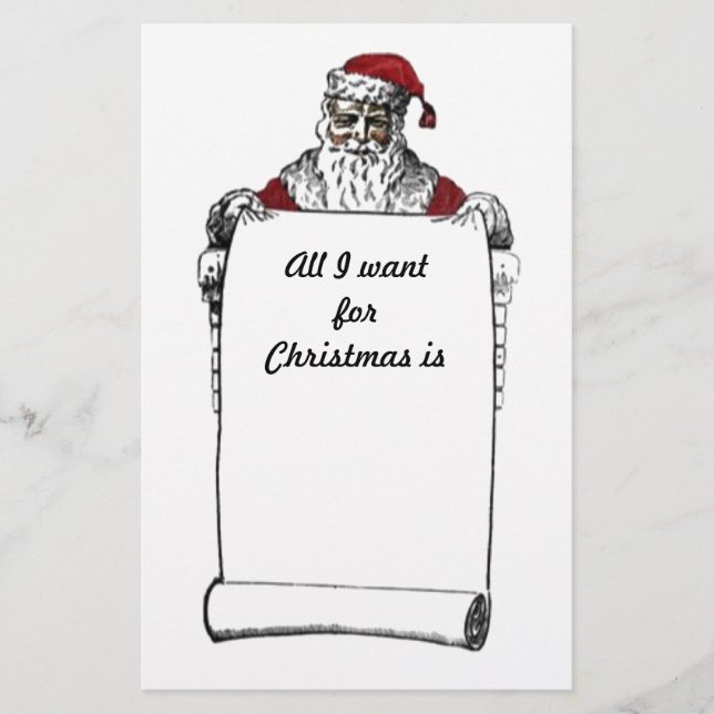 Weihnachten Briefpapier (Vorderseite)