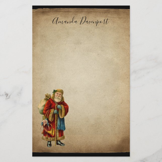 Weihnachten Briefpapier (Vorderseite)