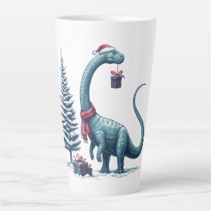 Weihnachten Brontosaurus dinosaurier Milchtasse