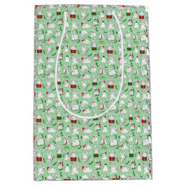 Weihnachten Bunnies Mittlere Geschenktüte