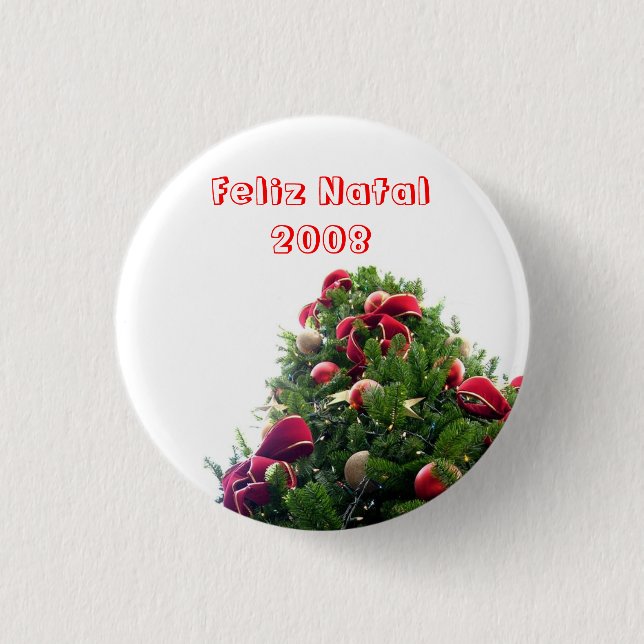 Weihnachten Button (Vorderseite)