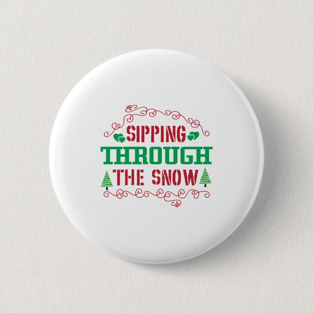 Weihnachten Button (Vorderseite)