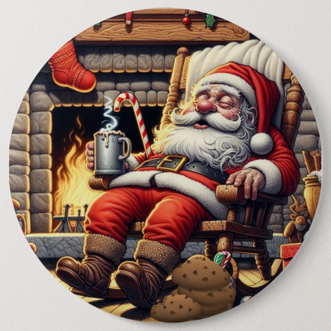Weihnachten Button (Vorderseite)