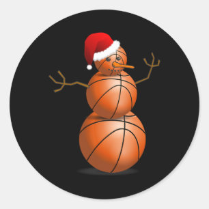 Weihnachten Bysketbyll - Bysketbyll Snowman Runder Aufkleber
