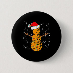 Weihnachten Bysketbyll Spieler Snowman Santa Byske Button