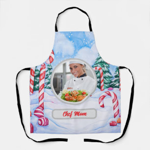 Weihnachten Candycane Personalisierter Koch Mama F Schürze