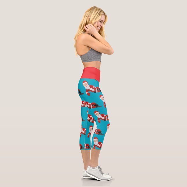 Weihnachten Capri Leggings (Rechts)