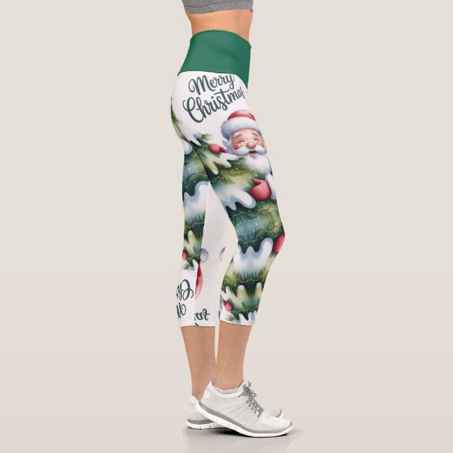 Weihnachten Capri Leggings (Rechts)
