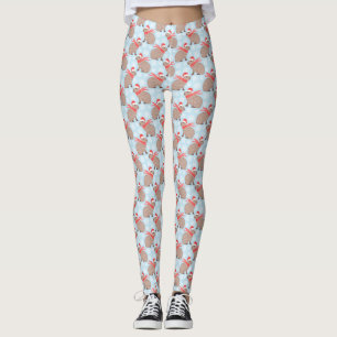 Weihnachten Capybara Funny Festive Animal Lover Leggings