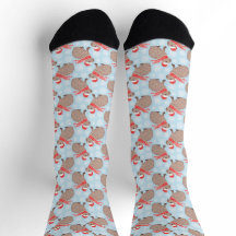 Weihnachten Capybara Funny Holiday Animal Socken