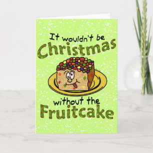Weihnachten Cartoon Fruitcake