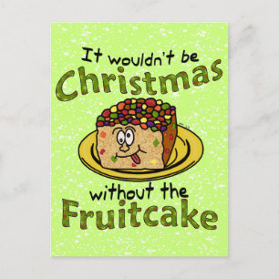 Weihnachten Cartoon Fruitcake