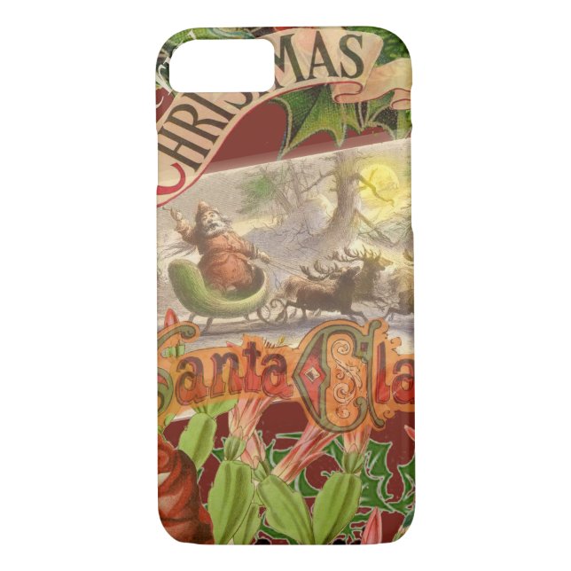 Weihnachten Case-Mate iPhone Hülle (Rückseite)