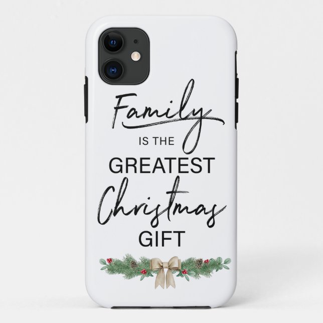 Weihnachten Case-Mate iPhone Hülle (Rückseite)