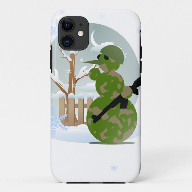 Weihnachten Case-Mate iPhone Hülle (Rückseite)