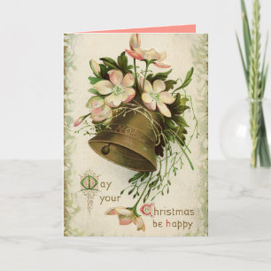 Weihnachten Christmas Bell Karte