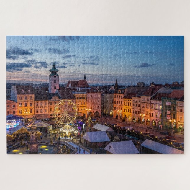 Weihnachten & City-Puzzle (Horizontal)