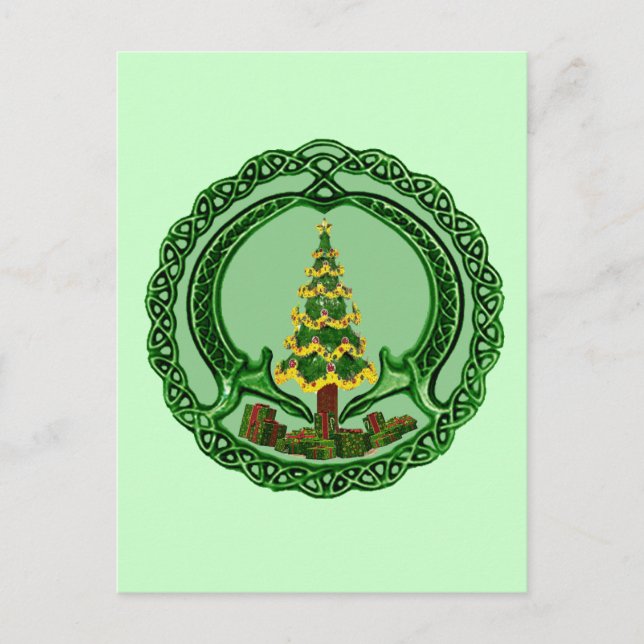 Weihnachten Claddagh (Vorderseite)