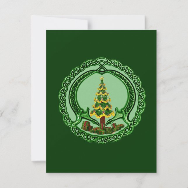 Weihnachten Claddagh (Vorderseite)