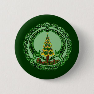 Weihnachten Claddagh Button