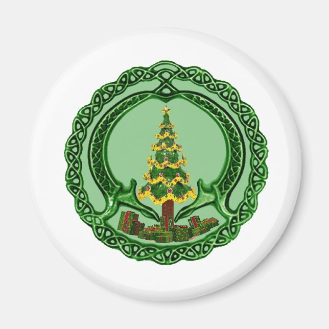 Weihnachten Claddagh Magnet (Vorne)
