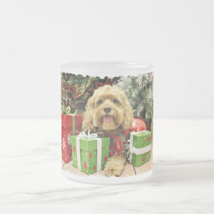 Weihnachten - Cockapoo - Wriggley Mattglastasse