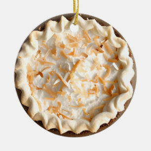 Weihnachten Coconut Creme Pie Christmas Keramik Ornament