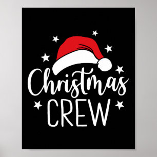 Weihnachten Crew Weihnachten Weihnachten Pajama Fa Poster