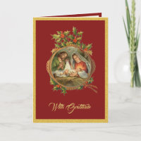 Weihnachten Dankeschön an Jesus Mary Joseph