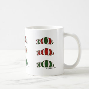 Weihnachten, das Katzen-Tasse stapelt Kaffeetasse