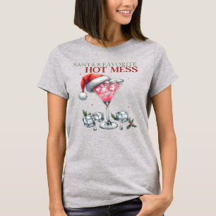 Weihnachten - das liebste heiße Mess Martini T-Shirt