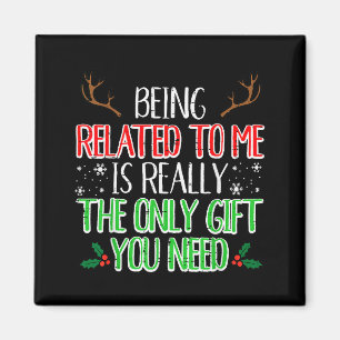 Weihnachten, das nur mit mir zu tun hat, Xmas-Gesc Magnet