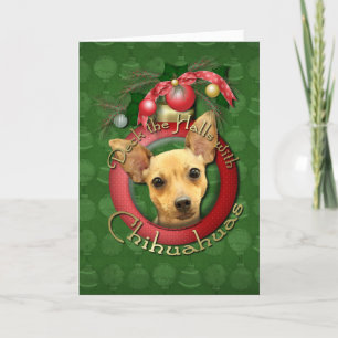 Weihnachten - Deck - Chihuahuas - Daisy