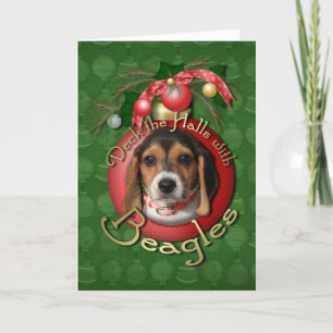 Weihnachten - Decke in den Hallen - Beagles